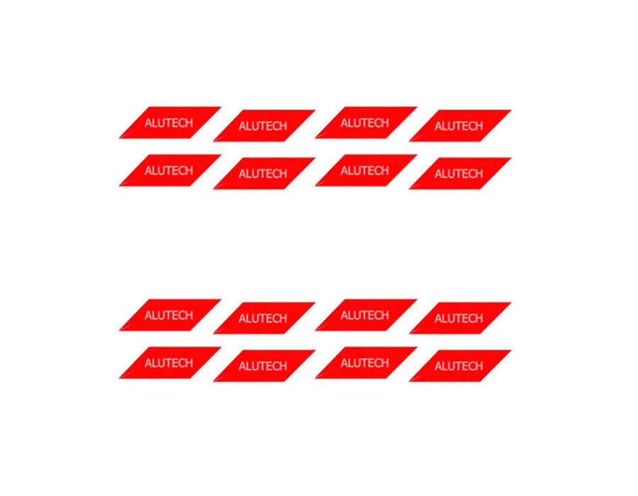 Комплект наклеек светоотражающих "ALUTECH" (24 шт.) BVS.01 - фото